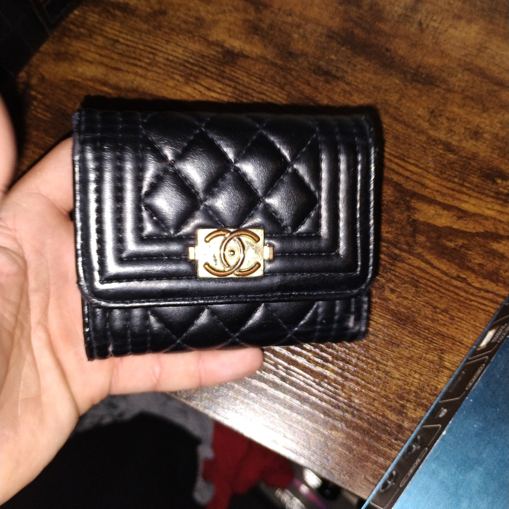 Chanel Boy Lambskin Wallet